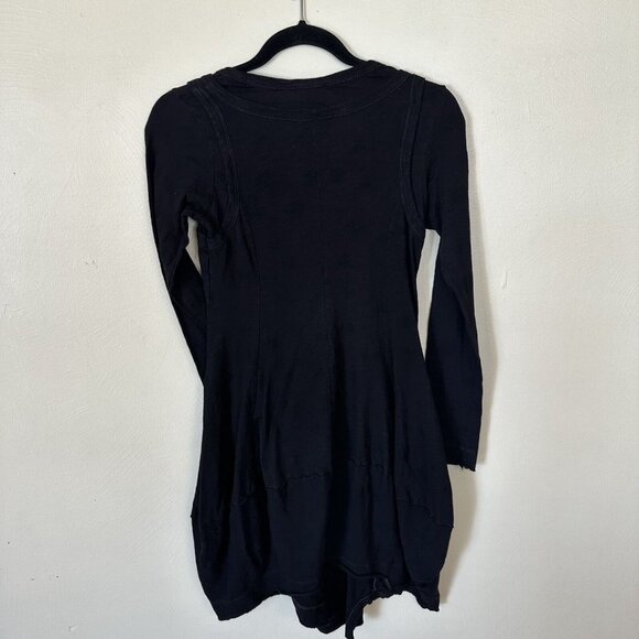 Rundholz  Womens Layered Dark Brown Long Sleeve  Dress /Tunic - Picture 7 of 10